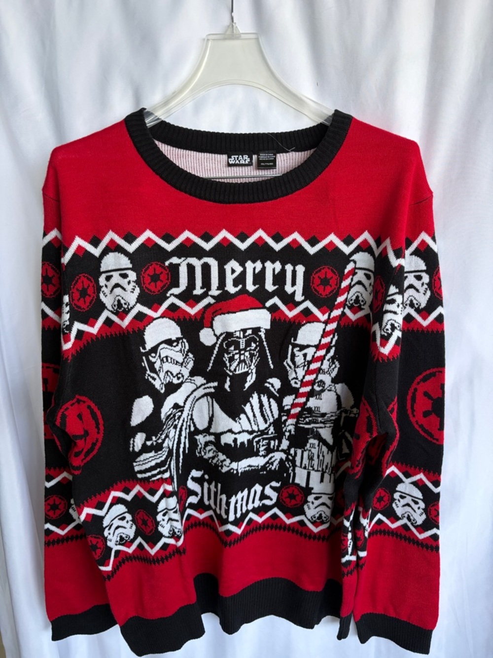 Star Wars Sithmas Sweater, sz XXL